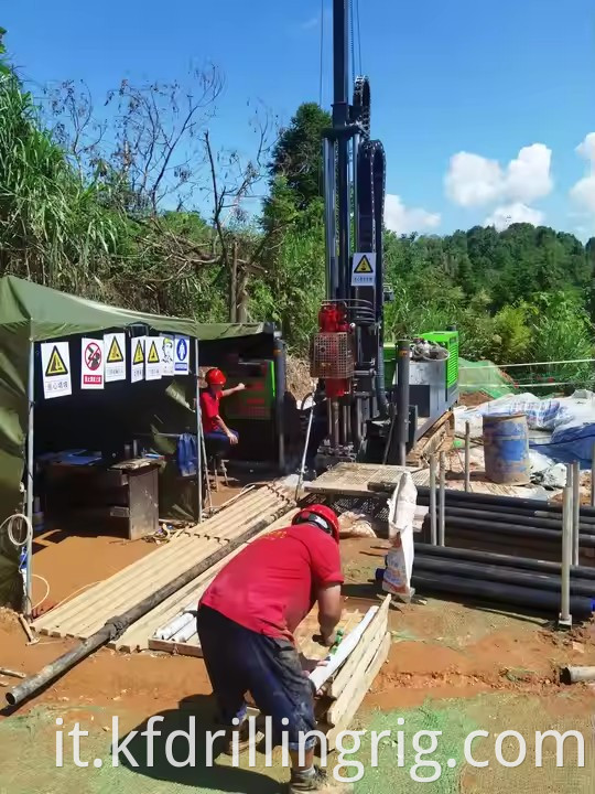 impianto di perforazione del nucleo idraulico hydraulic core drilling rig